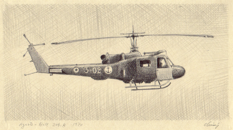 1970 - Agusta Bell 204-B